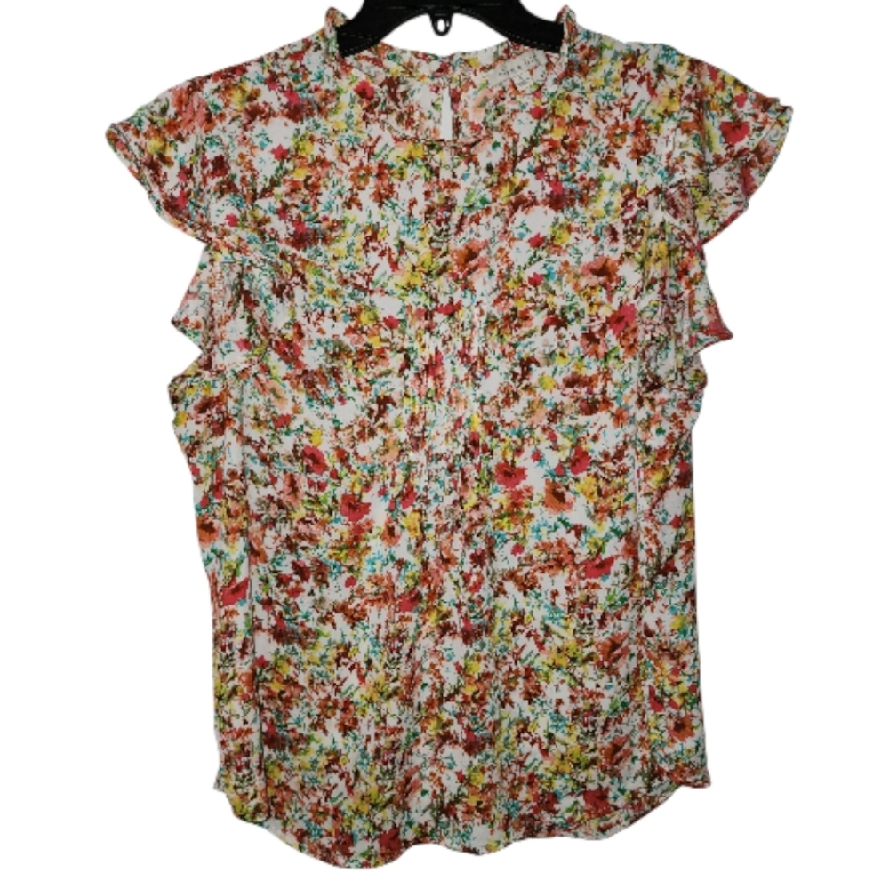 Alex & Lili Sleeveless Blouse Large